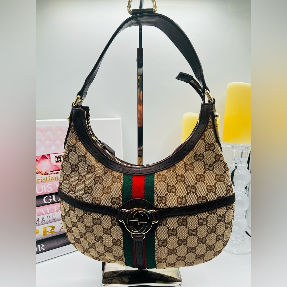 Gucci Reins GG Hobo Bag - Picture 3 of 16